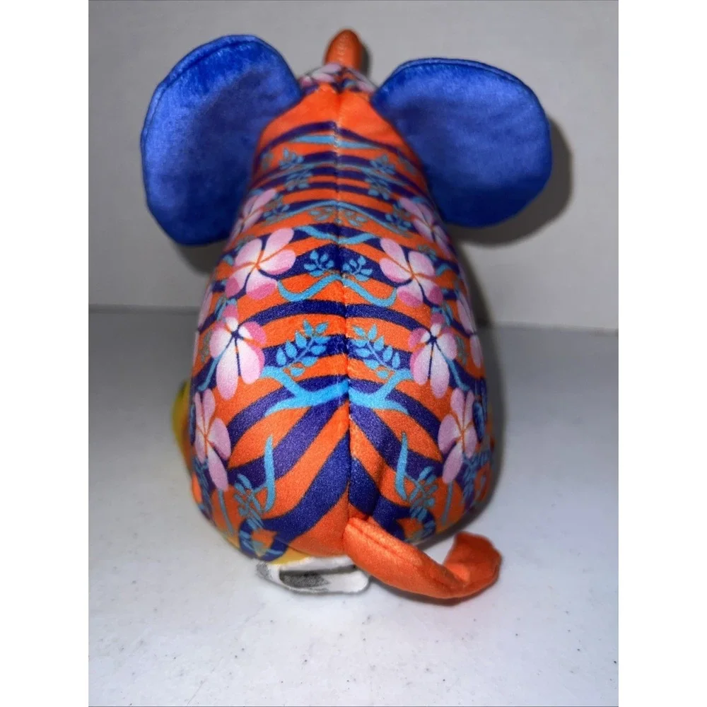 Pop Art Soft Cepia Mighty Size TIGER Elephant Plush Beanie Toy Collectible